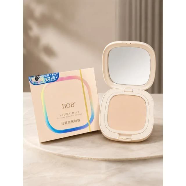 ✨ Premium Finish, মাত্র ৳৪৯৯! 🔥 | BOB Velvet Mist Powder 🤍 — ছবি ৪