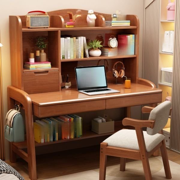 Exclusive Wooden Reading Table | Stylish Wooden Study Table and Chair