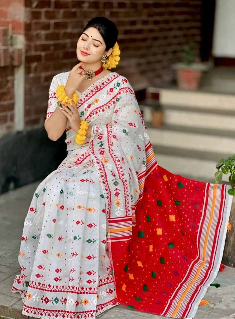 পূজা স্পেশাল শাড়ি 🥰✅