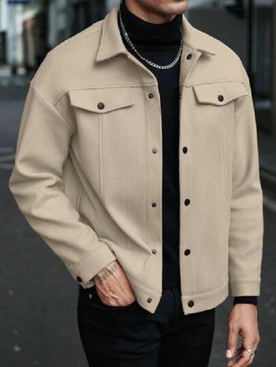 Chinese Winter Shacket Jacket — ছবি ২