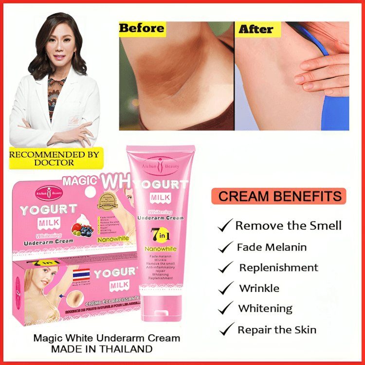 Yogurt Milk Underarm Whitening Cream — ছবি ৬