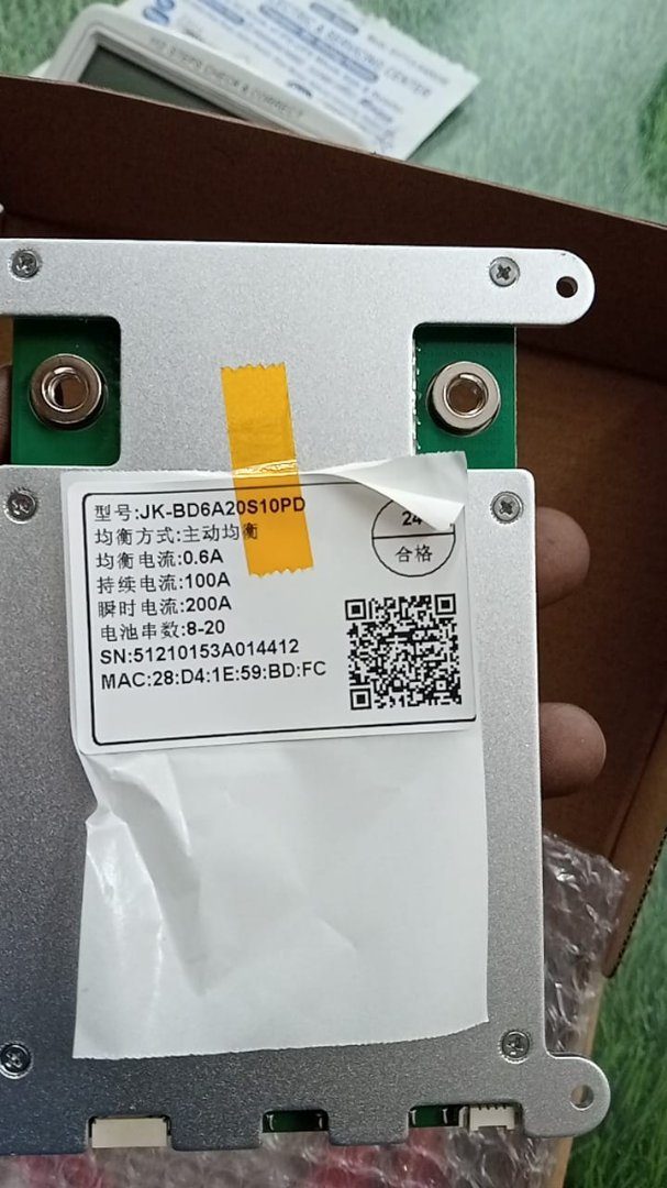 8s-20s 100a JK Smart BMS. — ছবি ২