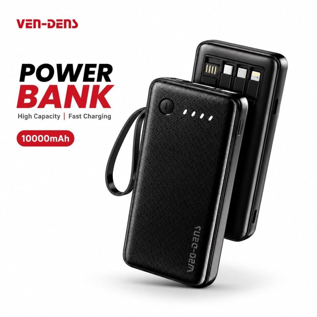 VEN-DENS 30000mAh Fast Charging Power Bank (Model VD-PB062
