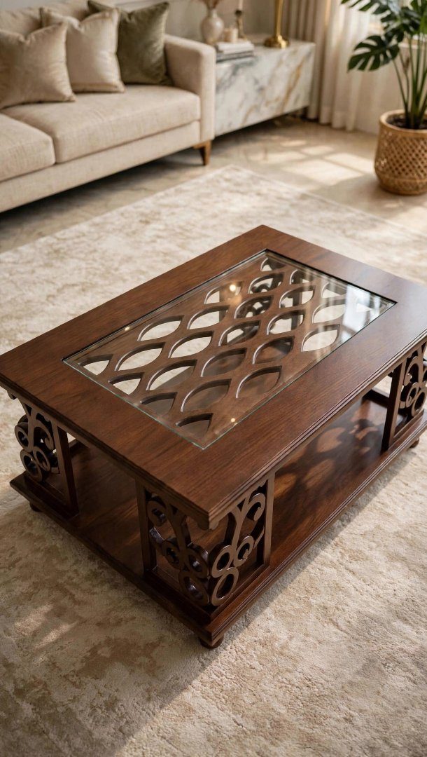 Imperial lattice centre table — ছবি ৩