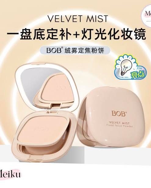 ✨ Premium Finish, মাত্র ৳৪৯৯! 🔥 | BOB Velvet Mist Powder 🤍 — ছবি ৩