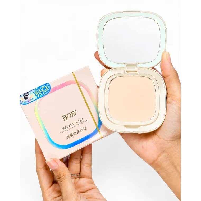 ✨ Premium Finish, মাত্র ৳৪৯৯! 🔥 | BOB Velvet Mist Powder 🤍 — ছবি ৮