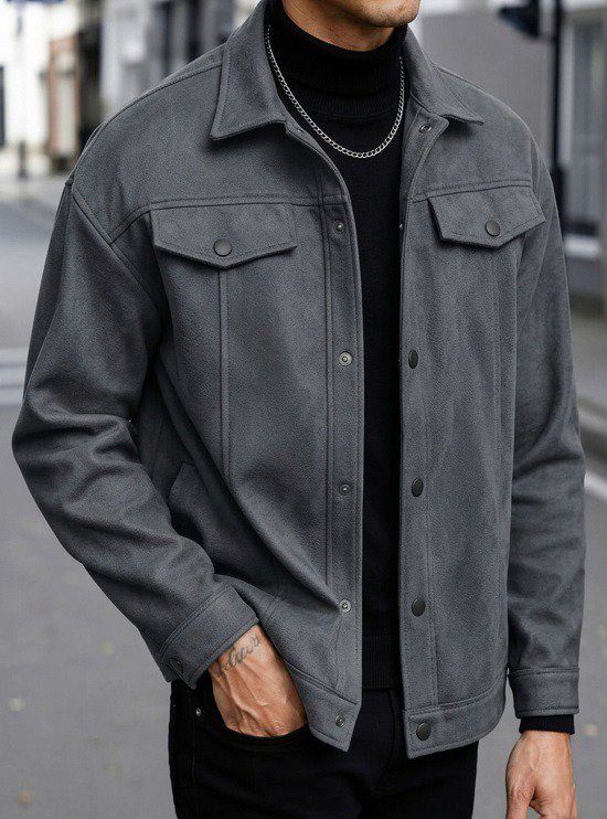 Chinese Winter Shacket Jacket — ছবি ৩