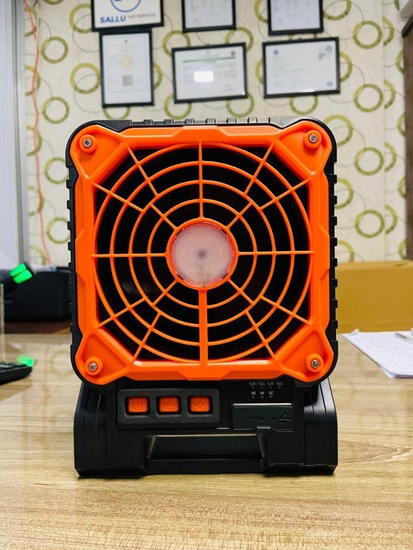Solar Rechargeable Portable Fan -সোলার রিচার্জেবল ফ্যান