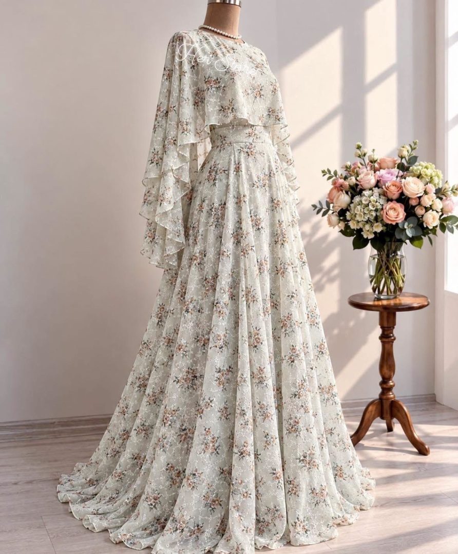 Exclusive Gown & Cape — photo 3