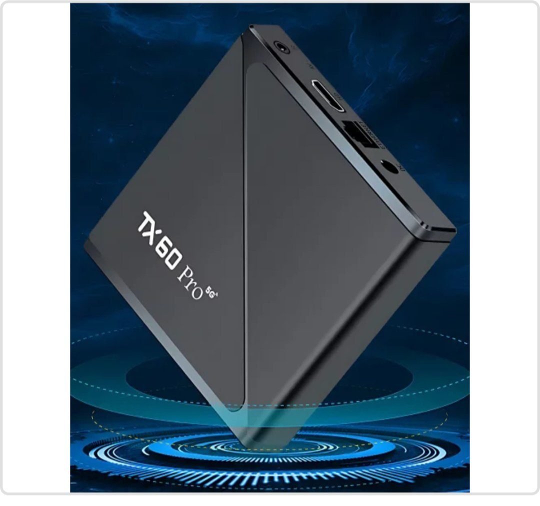 Model:TX60 Pro Android TV Box TX60 Pro Item Android TV Box 30 Processor Quad Core 4X Cortex-A53 × 1.30 GHz RAM 16 GB Sto