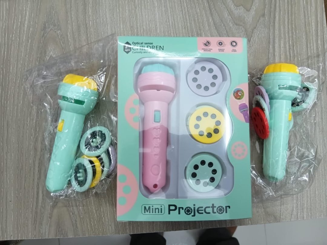 Children's Mini Flashlight Projector Torch