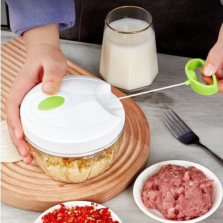 500ML Multifunctional Manual Vegetable Chopper — ছবি ৩