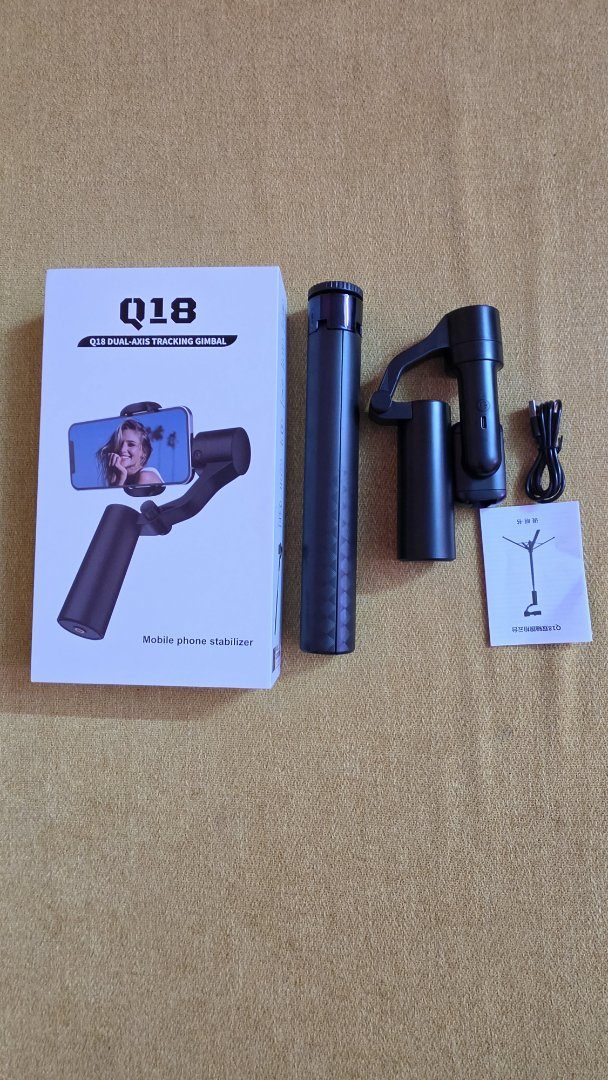 Q18 Dual-Axis face tracking tripod — ছবি ১