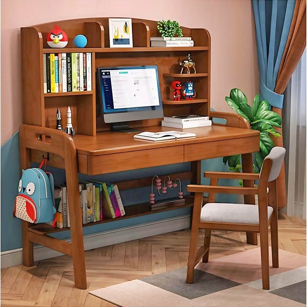 Exclusive Reading Table | Wooden Study Table and Chair