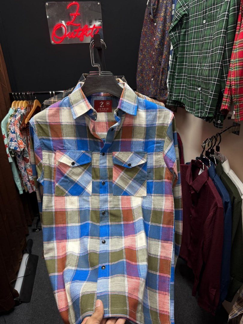double pocket premium shirt. — ছবি ৩