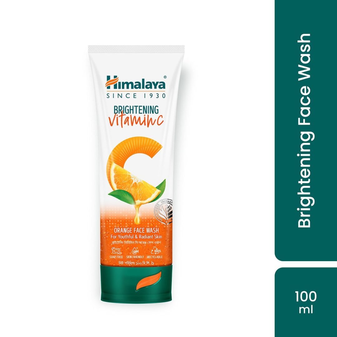 Himalaya Brightening Vitamin C Orange Face Wash - 100ml