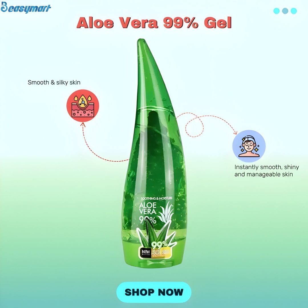 Nature Soothing Gel – 99% Aloe Vera Moisture Gel for Skin Hydration and Relief