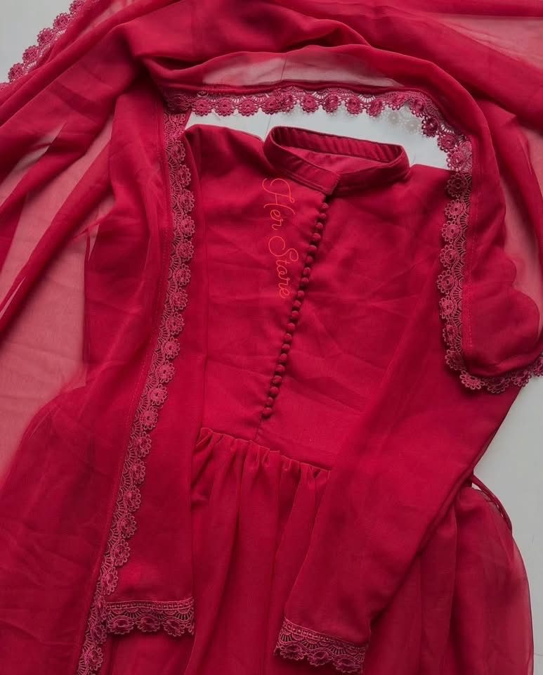 Beautiful Red Anarkali ❣️✨ — photo 4