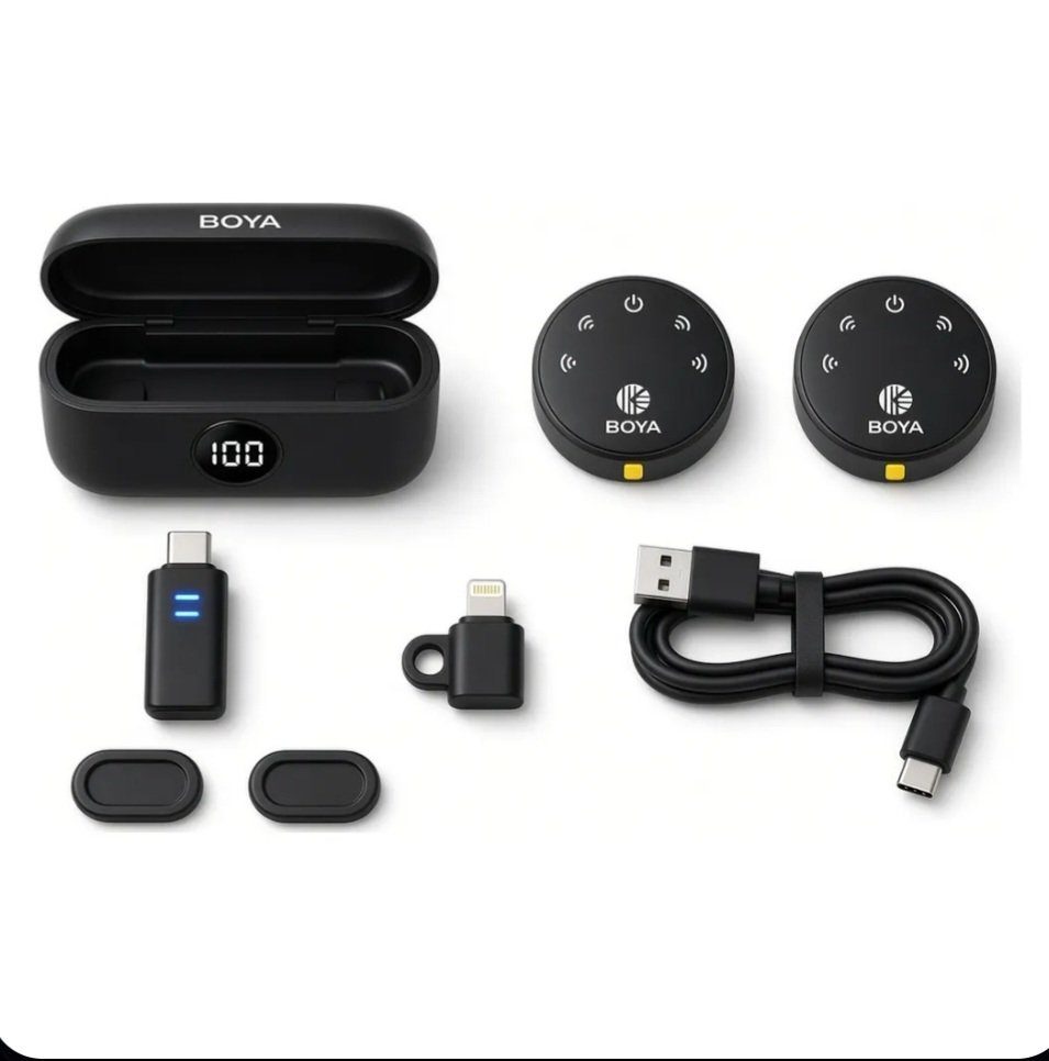 Boya by mw6 wireless microphone
