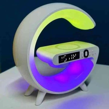 Intelligent Atmosphere RGB Light Bluetooth Speaker With Wireless Charging — Dreamcartbd.shop