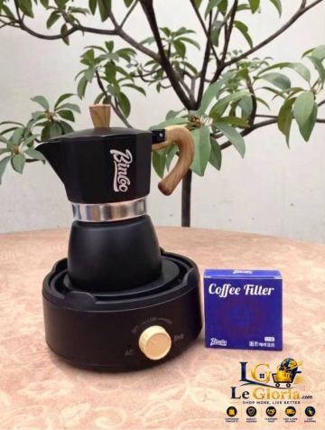 Bincoo Electric Moka Pot Set। সকালের অলসতা দূর — Le gloria.com