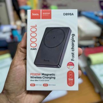 Hoco DB98A 10000mAh PD20W Magnetic Wireless Fast Charging Power Bank — NovaDrop Shop
