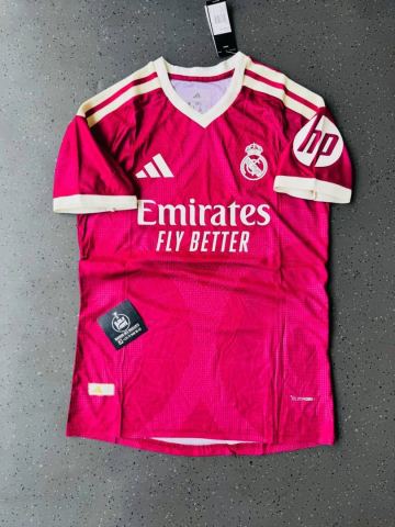 Real Madrid Jersey (Pink) — Black Star