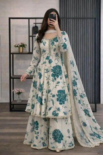 Golap Gown Three Piece — Shohan Fashion BD