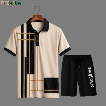 পোলো শার্ট ও হাফ প্যান্টের সেট — Shohan Fashion BD