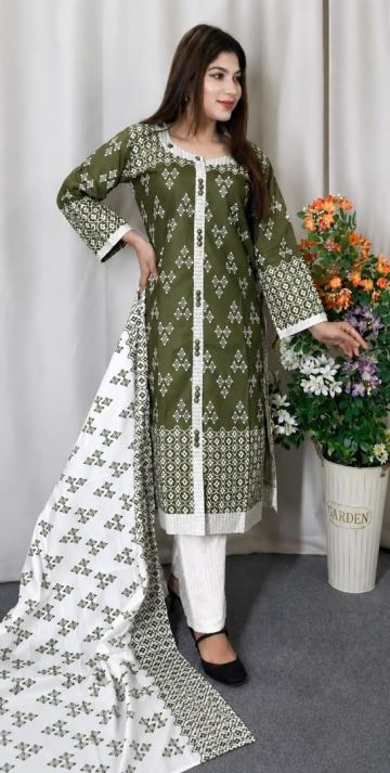 Cotton Readymade Three Piece — Shohan Fashion BD