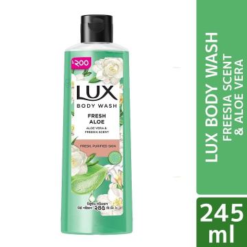 Lux Body Wash Freesia Scent & Aloe Vera 245ml — বাজার