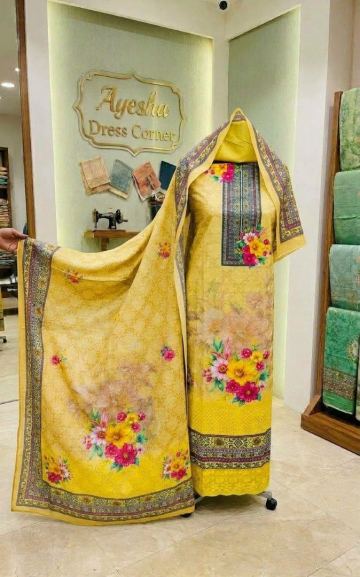 ডিজিটাল পিন্ট ও এমব্রয়ডারি — Ayeah Dress Corner