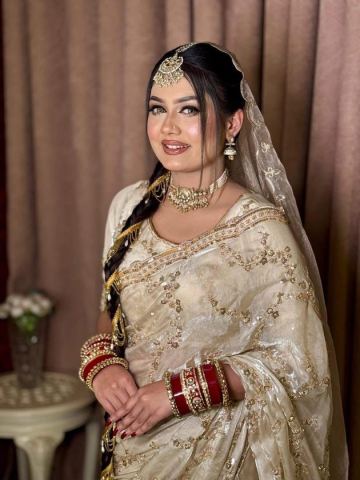 Indian Georgette Sharee with Blouse Piece — Shohan Fashion BD
