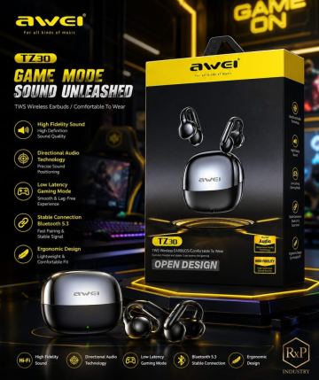 🎧 Awei TZ30 Open Design TWS Earbuds — TechHaven BD